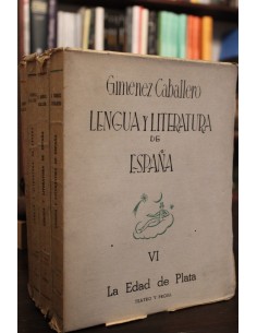 Lengua y literatura de España (VI Tomos) (Usado)