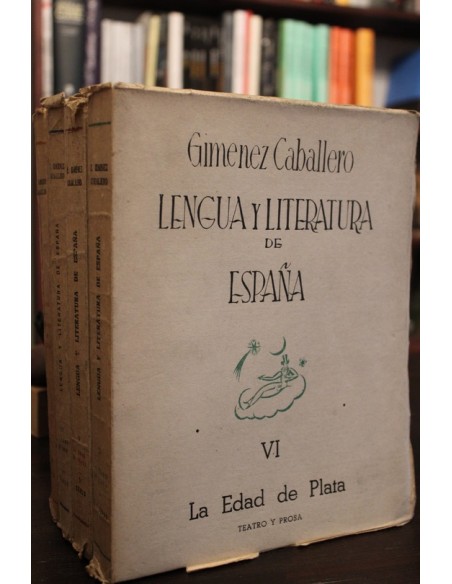Lengua y literatura de España (VI Tomos) (Usado) Lengua y literatura de España (VI Tomos) (Usado)