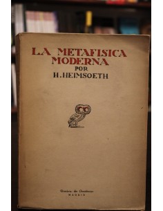 La metafísica moderna (Usado)