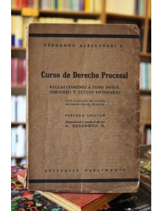 Curso de derecho procesal (Usado)