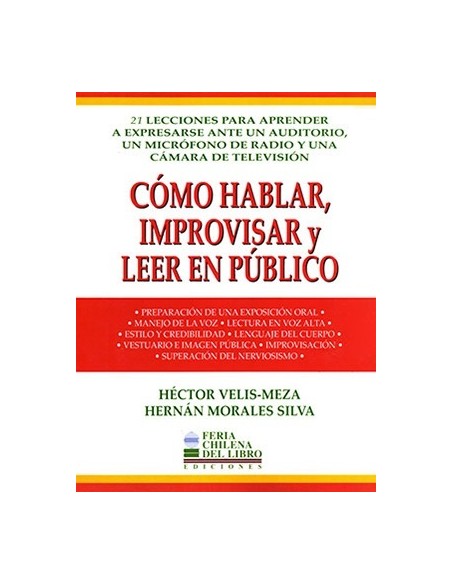 Cómo hablar, improvisar y leer en público (Nuevo)