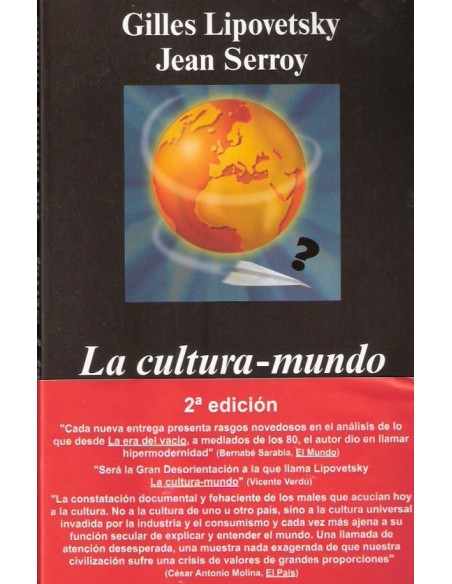 La cultura-mundo (Usado) La cultura-mundo (Usado)