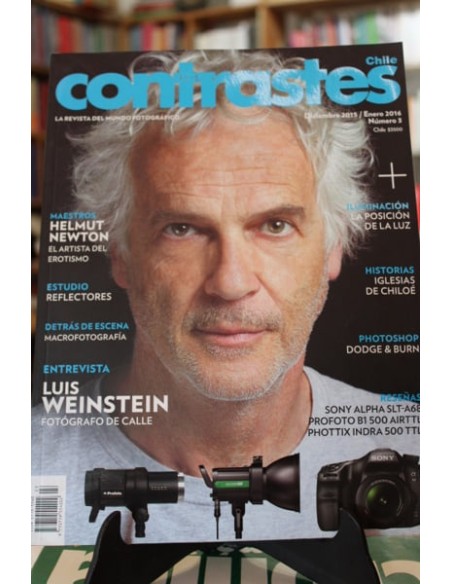 Revista contrastes Chile. La revista del mundo fotográfico. N.º 3 (Usado) Revista contrastes Chile. La revista del mundo fotográfico. N.º 3 (Usado)