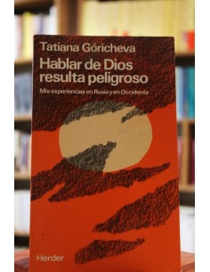 Hablar de Dios resulta peligroso (Usado)