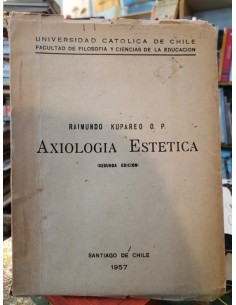 Axiología estética (Usado)