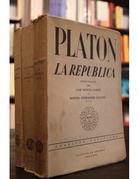 La República (III Tomos) (Usado) La República (III Tomos) (Usado)
