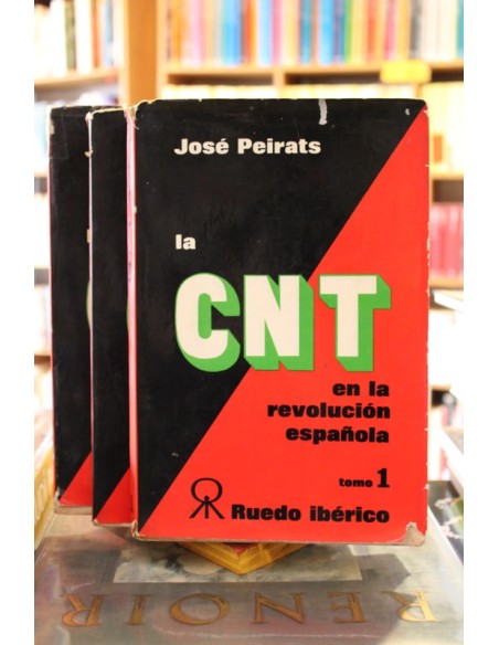 La CNT en la revolución española. Tomo 1, 2 y 3 (Usado)