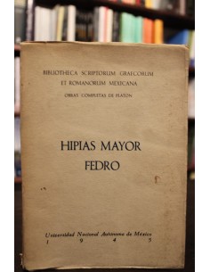 Hipias Mayor / Fedro (Usado)