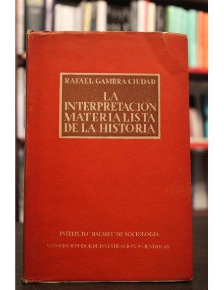 La interpretación materialista de la historia (Usado) La interpretación materialista de la historia (Usado)