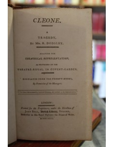 Cleone (inglés) (Usado)