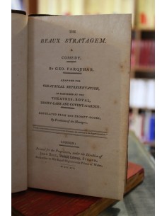 The beaux stratagem (inglés) (Usado)