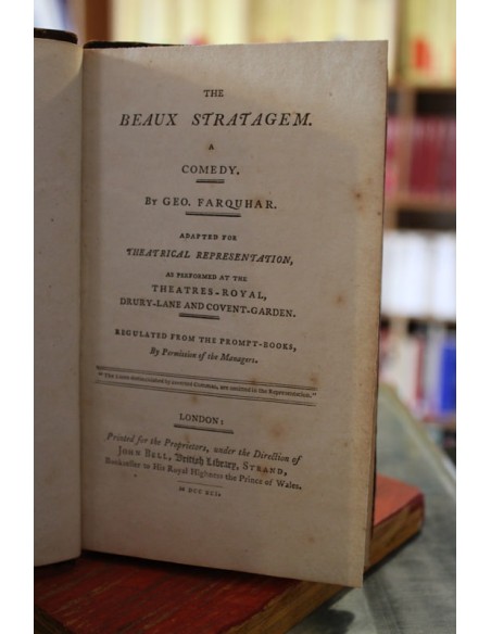 The beaux stratagem (inglés) (Usado)