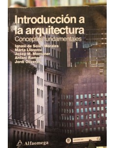 Introducción a la arquitectura. Conceptos fundamentales (Usado)