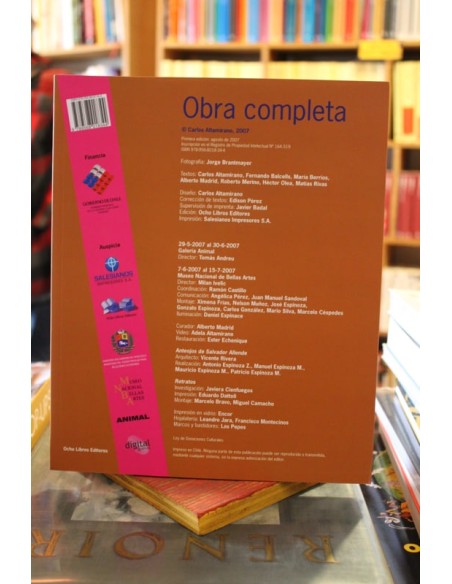 Obra completa Carlos Altamirano (Usado)