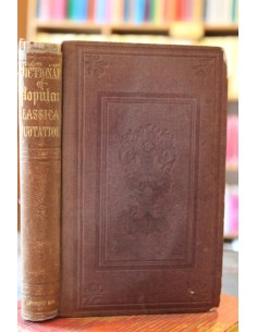 A dictionary of select and popular quotations (inglés) (Usado)