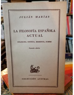 La filosofía española actual (Usado)