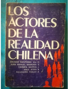 Los actores de la realidad chilena (Usado)
