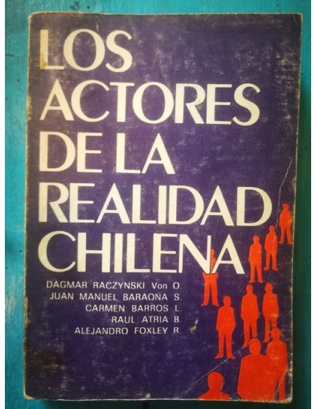 Los actores de la realidad chilena (Usado) Los actores de la realidad chilena (Usado)