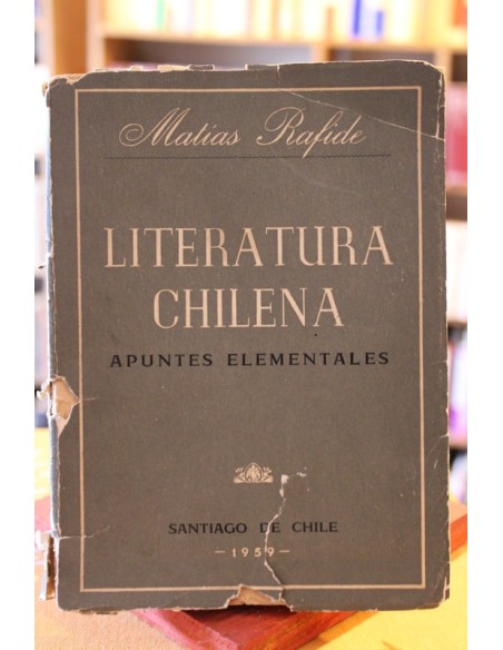 Literatura Chilena. Apuntes elementales (Usado)