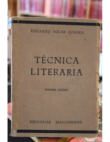 Técnica literaria (Usado) Técnica literaria (Usado)