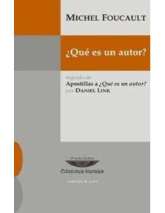 ¿Qué es un autor? (Usado)