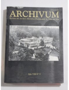 Archivum. Revista del Archivo Histórico Patrimonial de Viña del Mar (Usado)