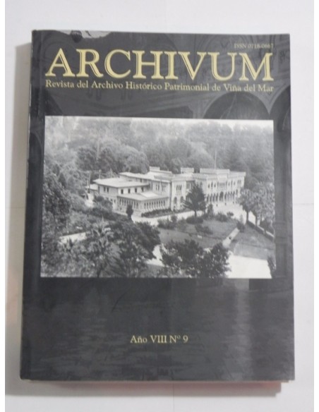 Archivum. Revista del Archivo Histórico Patrimonial de Viña del Mar (Usado)