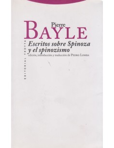 Escritos sobre Spinoza y el spinozismo (Usado)