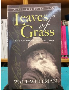 Leaves of grass. The original 1855 edition (Usado)