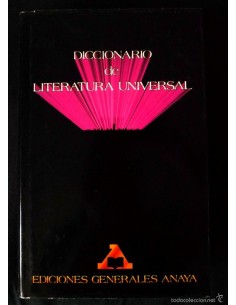Diccionario de literatura universal (Usado)