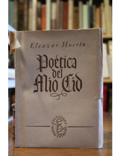 Poética del Mio Cid (Usado)