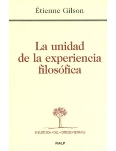 La unidad de la experiencia filosófica (Nuevo)