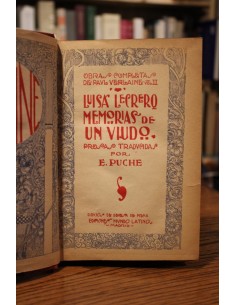 Luisa Lecrerq. Memorias de un viudo (Usado)