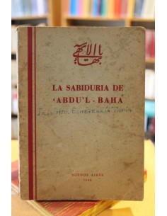 La sabiduría de Abdul-Bahá (Usado)