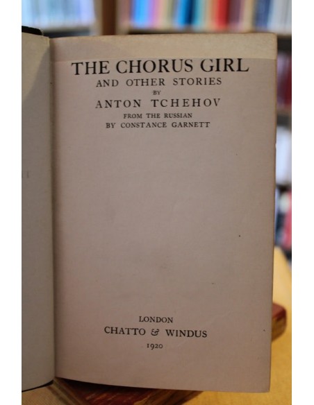 The chorus girl and other stories (inglés) (Usado) The chorus girl and other stories (inglés) (Usado)