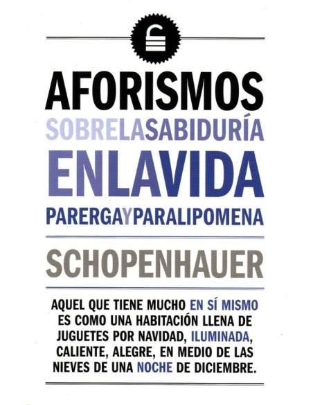 Parerga y Paralipomena (Nuevo) Parerga y Paralipomena (Nuevo)