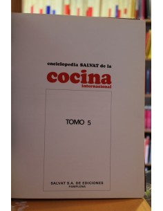 Enciclopedia de la cocina internacional. Tomo 5 (Usado)