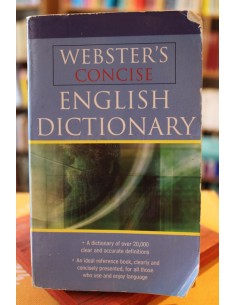 Websters concise. English dictionary (Usado)