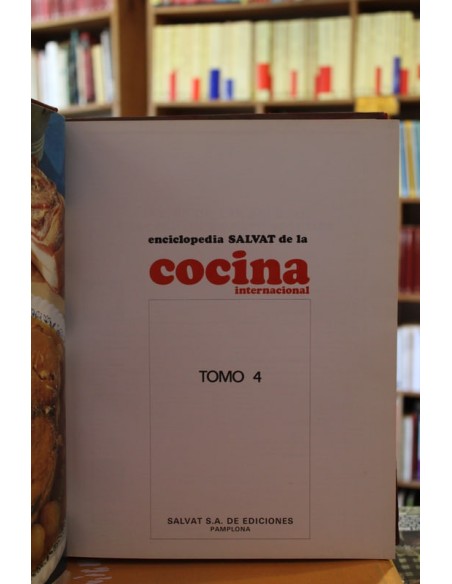 Enciclopedia de la cocina internacional. Tomo 4 (Usado) Enciclopedia de la cocina internacional. Tomo 4 (Usado)