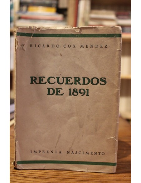 Recuerdos de 1891 (Usado) Recuerdos de 1891 (Usado)