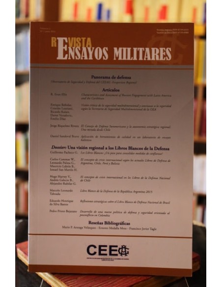 Revista ensayos militares. Vol 2 N°1 2016 (Usado) Revista ensayos militares. Vol 2 N°1 2016 (Usado)