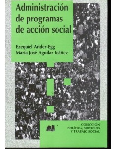 Admisntración de programas de acción social (Usado)