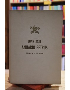 Anuario Petrus. La voz del papa durante el año 1959 (Usado)