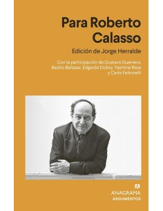 Para Roberto Calasso (Nuevo)