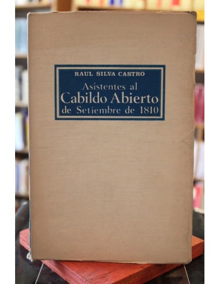 Asistentes al cabildo abierto de septiembre de 1810 (Usado)