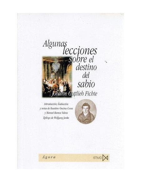 Algunas lecciones sobre el destino del sabio (Nuevo) Algunas lecciones sobre el destino del sabio (Nuevo)