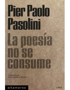 La poesía no se consume (Nuevo)