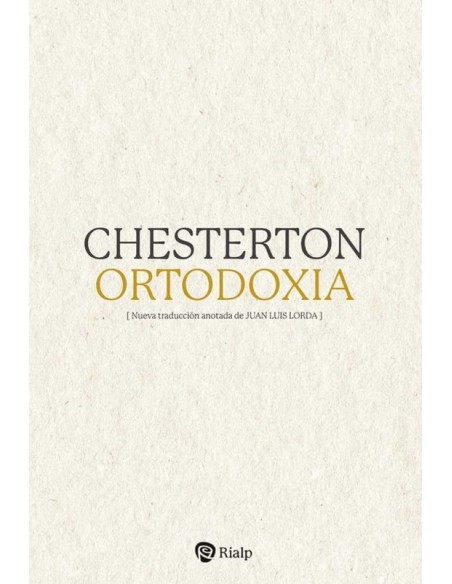 Ortodoxia (Nuevo) Ortodoxia (Nuevo)