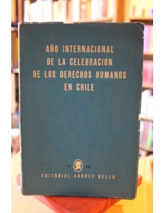 Año internacional de la celebración de los derechos humanos en Chile (Usado)