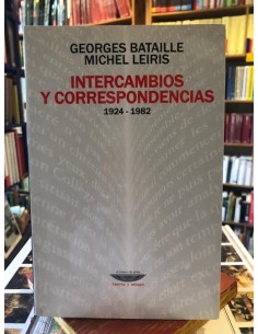 Intercambios y correspondencias 1924-1982 (Usado)